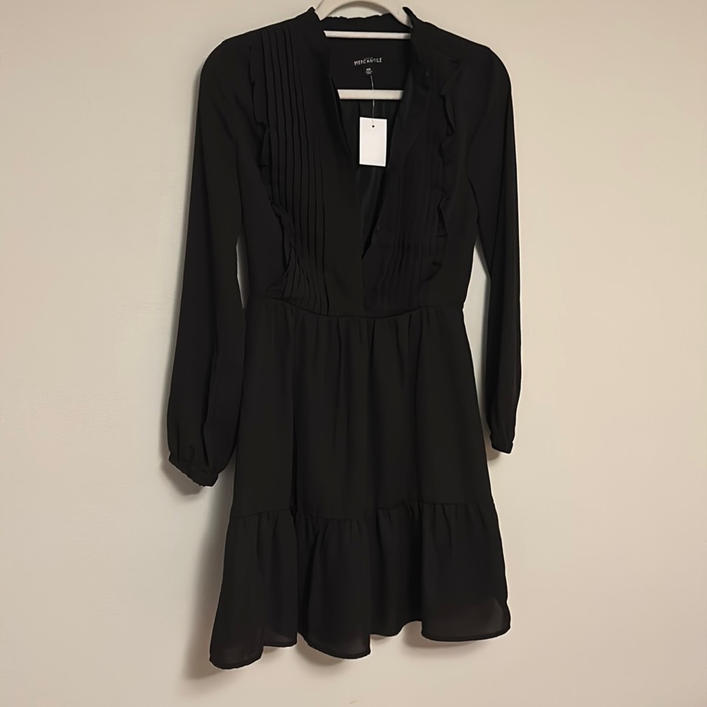 JCrew black sundress / work dress - size 00